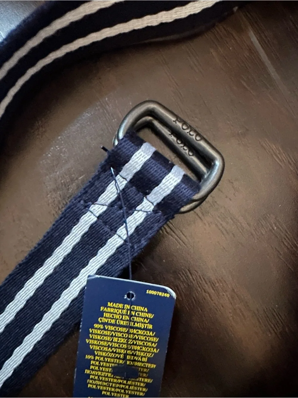 Polo Ralph Lauren Fabric Belt Kids NWT